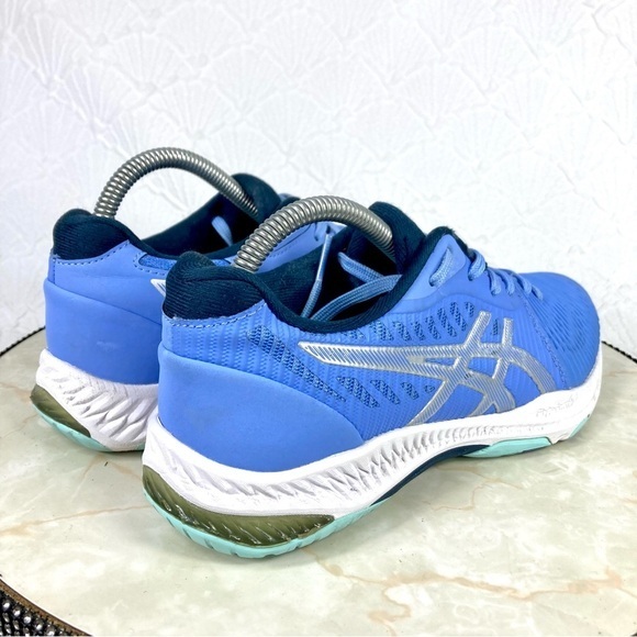 Asics Netburner Sneakers Womens Sz 8 Blue Ballistic MT 2 Tennis Pickleball Shoes - Picture 9 of 14